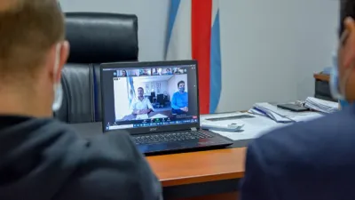 Bastian videoconferencia con Lammens