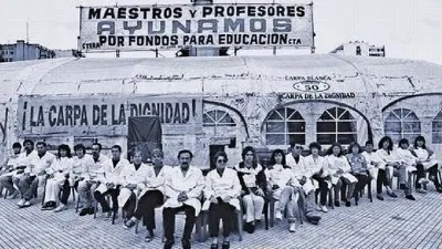 Carpa Blanca docente 1997