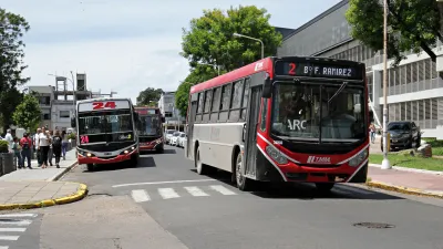 Este sábado no habrá transporte urbano en Paraná