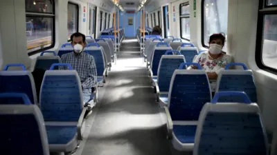 coronavirus cuarentena trenes vacíos