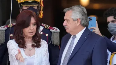 Cristina Fernández de Kirchner y Alberto Fernández.