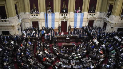 Imagen de archivo de la Cámara de Diputados de la Nación.