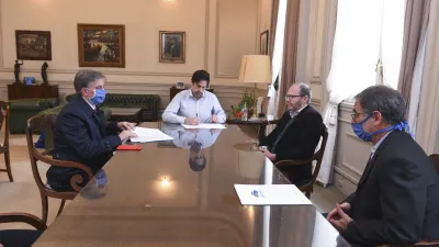 Educación y Cruz Roja acordaron capacitación en el manejo de pacientes con COVID-19