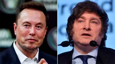 Elon Musk y Javier Milei.
