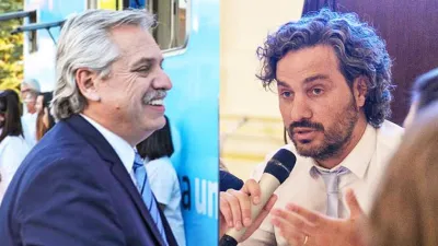 Alberto Fernández - Santiago Cafiero