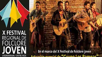 Los Pampas Festival Folclore Joven Urdinarrain