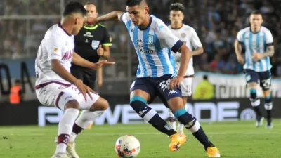 Racing reaccionó para derrotar a Lanús y sueña con entrar a la Copa Sudamericana