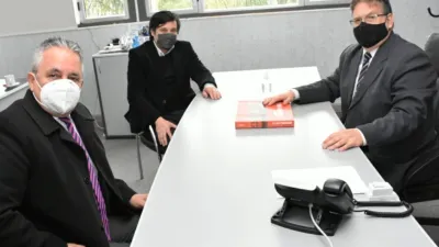 El intendente de Concordia se reunió con el cónsul de la República Oriental del Uruguay