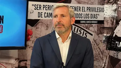 Rogelio Frigerio en el programa “Cuestión de Fondo” (Canal 9, Paraná).