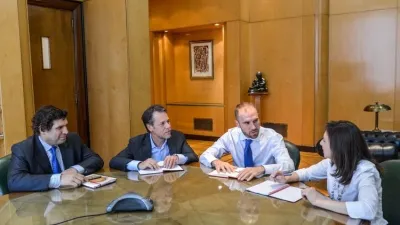Guzmán con el FMI