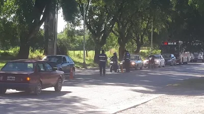 control policial de la cuarentena en Paraná (Foto: ANALISIS)