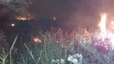 incendio Crespo (Foto: Bomberos Voluntarios Crespo ilustrativa)