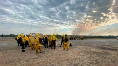 incendios islas Victoria-Rosario