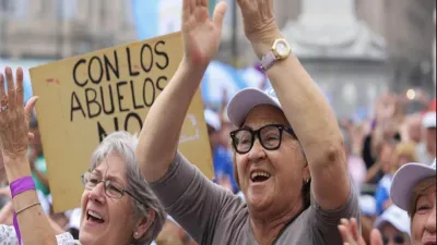 protesta jubilados