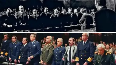 Recreación. El Juicio a las Juntas y la película que bate récords de público y de debates.