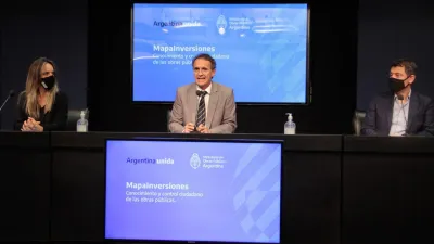 Katopodis con Galmarini y Sauro