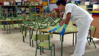 Limpieza escuela
