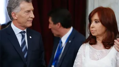 Mauricio Macri y Cristina Kirchner.