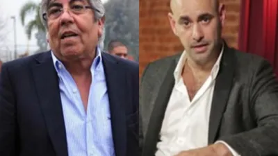 Hugo Moyano y Patricio Farcuh 