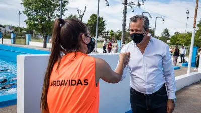 Bahl inauguró las colonias municipales de verano