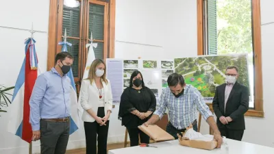 Licitaron la obra de puesta en valor de la plaza Sáenz Peña