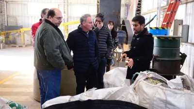 Schneider planta reciclado de Junín, Mendoza