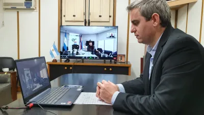 Walser reunión virtual con provincia