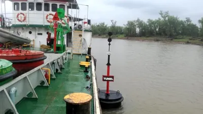 Túnel Subfluvial manta geotextil