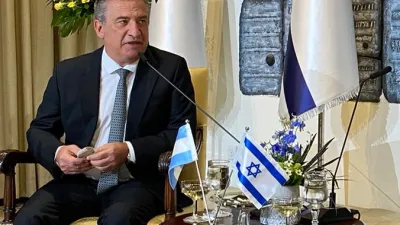 La Cancillería de Israel citó al embajador Urribarri por el voto argentino en la ONU