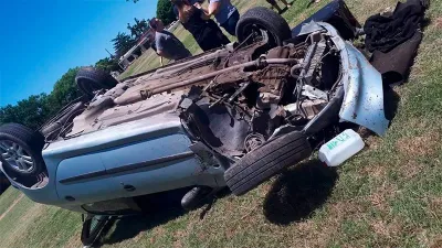 vuelco en Paraná