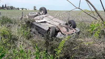 vuelco ruta 35 Seguí