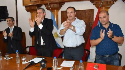 José Luis Walser recibió el mando de la Municipalidad de Colón