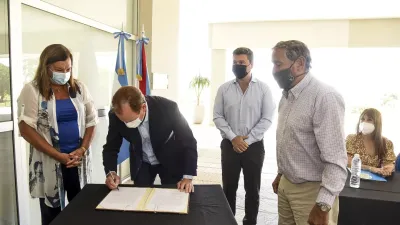 Para Zavallo, la ampliación del gas natural de Viale es “una obra transformadora”