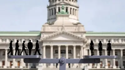 En el Congreso nacional la representación de las mujeres no iguala a la de los hombres, pese a la ley de igualdad de género.