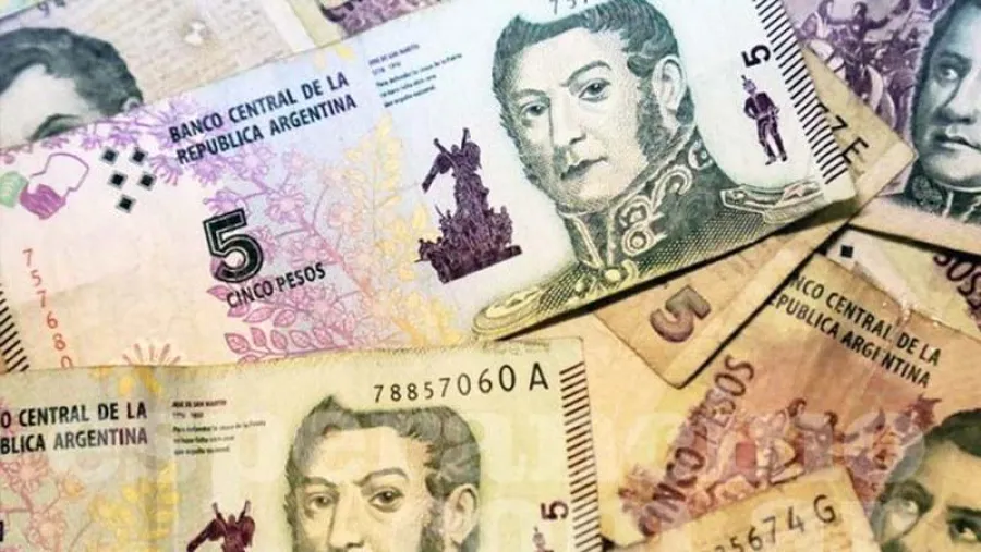 Billete de 5 pesos