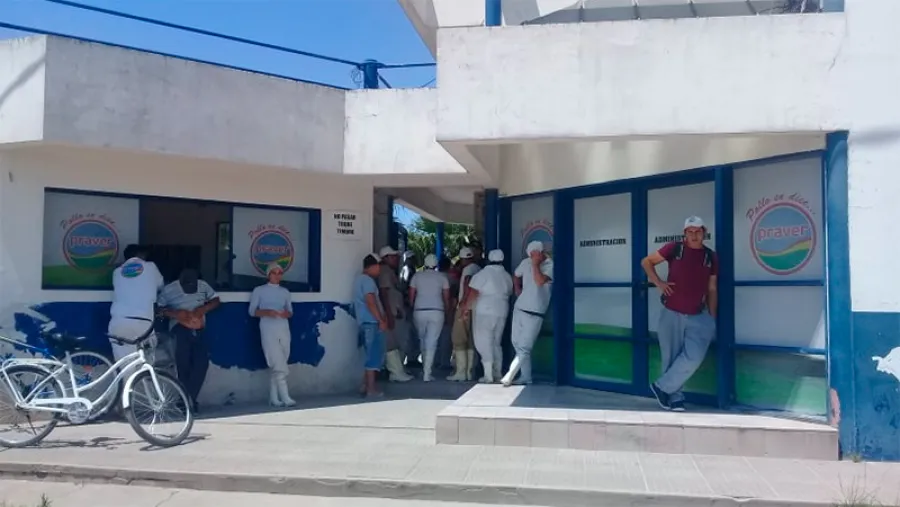 Reclamo en el frigorífico