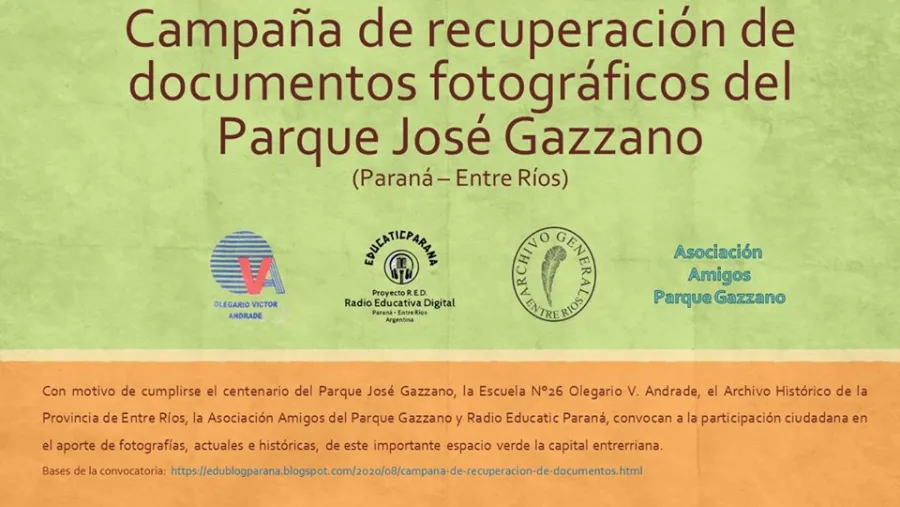 100 años del Parque Gazzano 100 años del Parque Gazzano