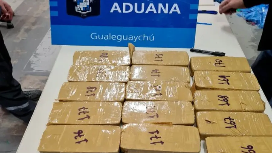 Detuvieron en Uruguay al presunto proveedor de la cocaína secuestrada en el puente