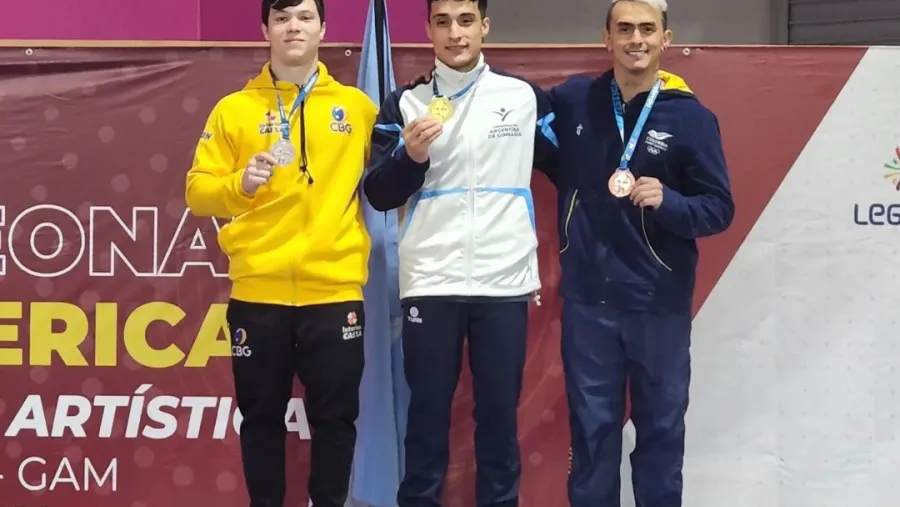 Gimnasia artística: el concordiense Santiago Mayol se consagró campeón sudamericano Gimnasia artística: el concordiense Santiago Mayol se consagró campeón sudamericano