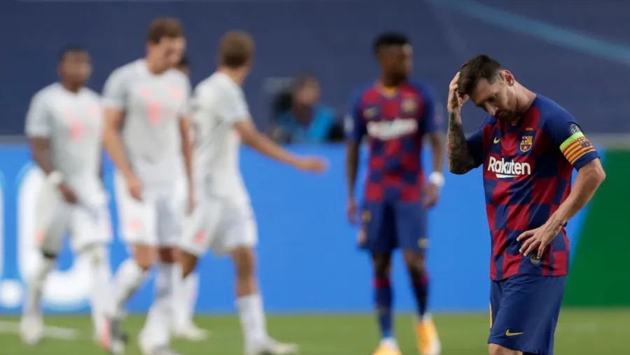 Messi Bayer Múnich le dio una paliza histórica al Barcelona de Messi para avanzar a semifinales
