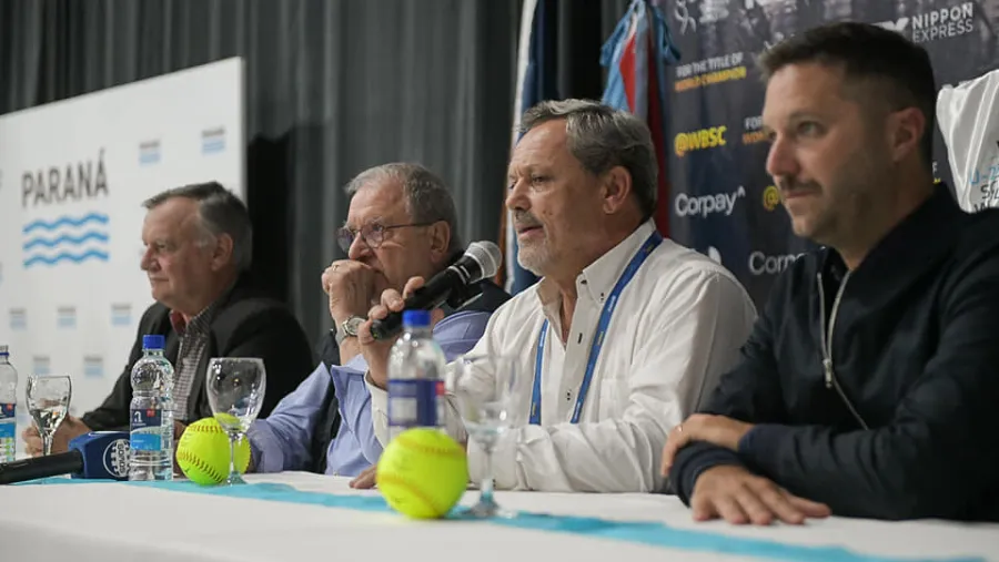 Softbol: presentaron el Mundial Sub 23 Masculino en Paraná