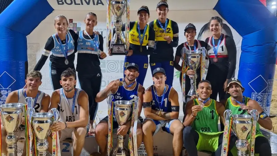 Beach Volley: la entrerriana Ana Gallay logró la medalla plateada en Cochabamba