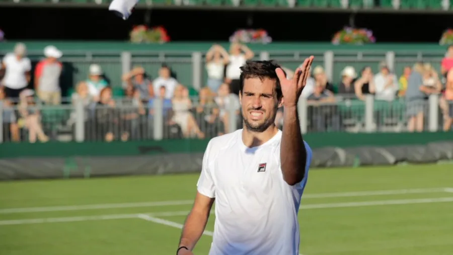 Tenis: Guido Pella eliminó al último subcampeón y avanzó a octavos de final en Wimbledon