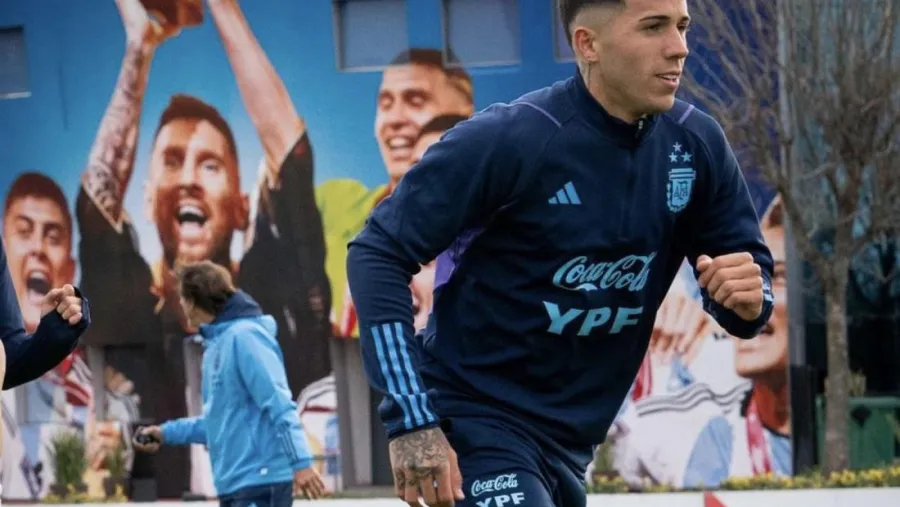 Enzo Fernández: “Lo pasado lo disfrutamos, pero ahora pensamos en las Eliminatorias”