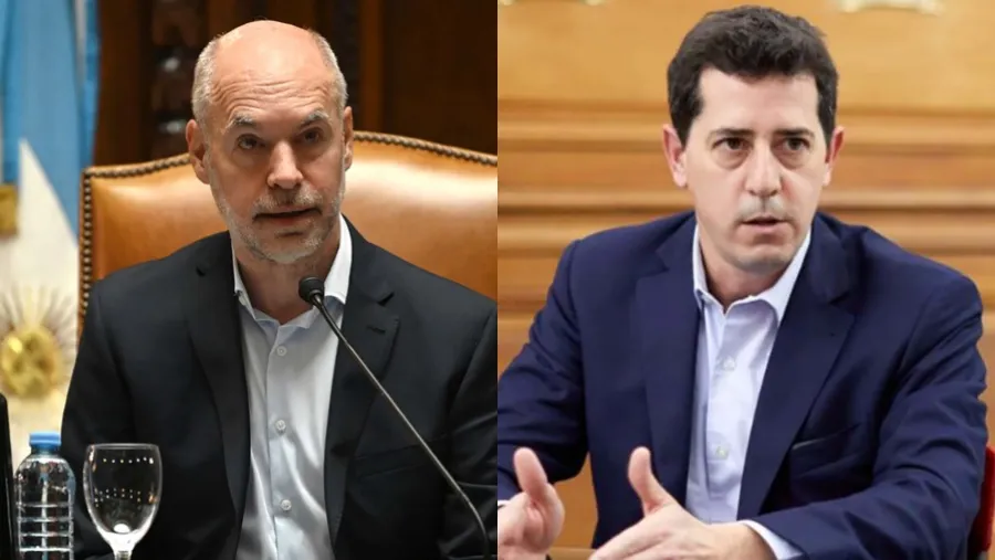 Rodríguez Larreta y Wado de Pedro Rodríguez Larreta y Wado de Pedro