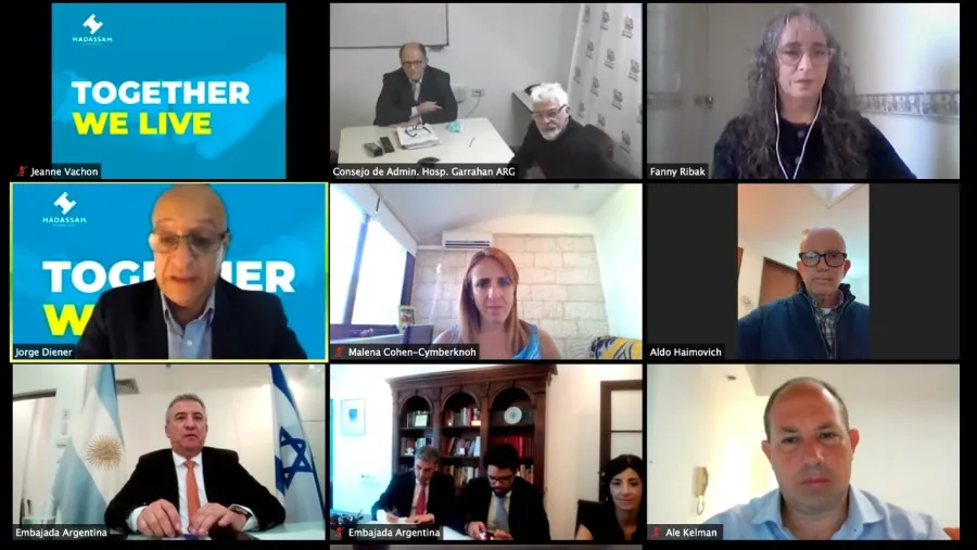 El Garrahan comenzó un trabajo conjunto con el hospital más importante de Israel