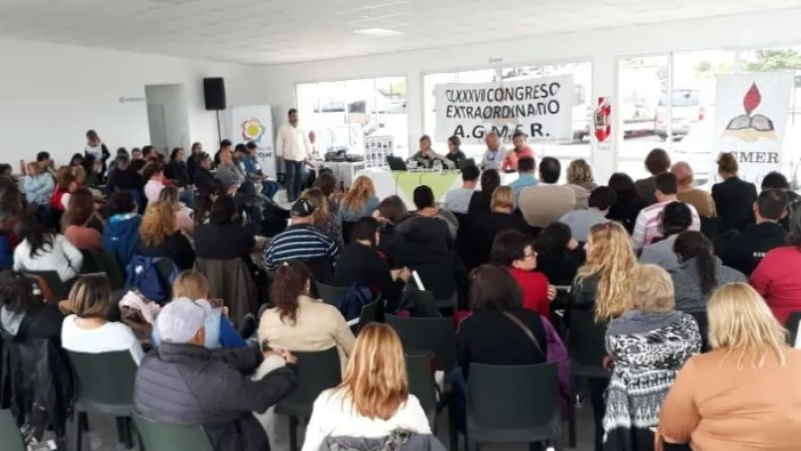 Sesionó el Congreso de Agmer