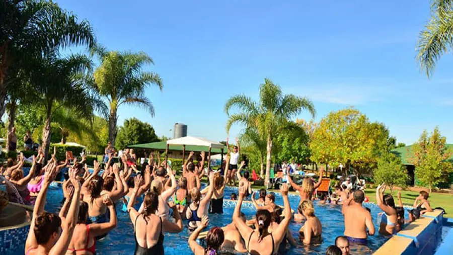 Las termas de San José fueron uno de los atractivos de Semana Santa