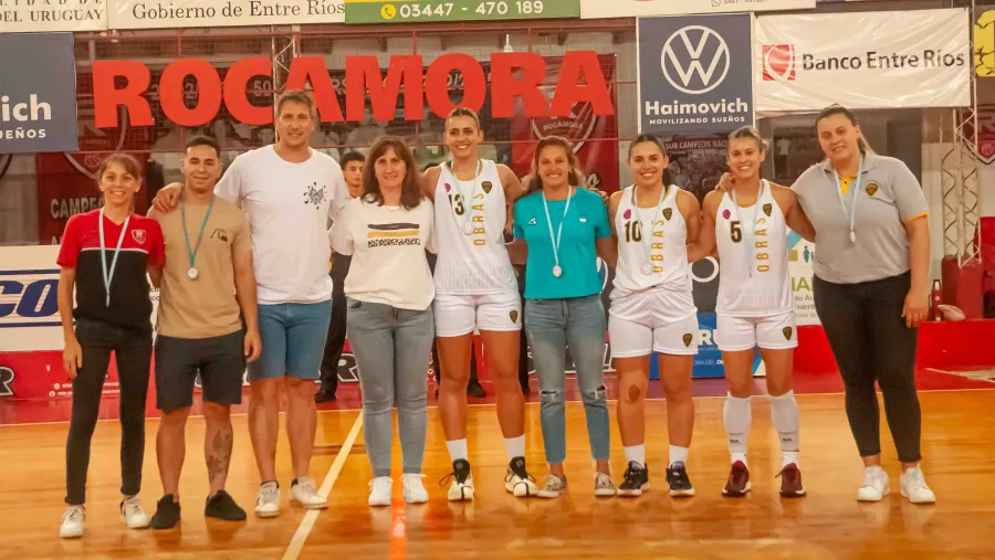 Rocamora homenajeó a medallistas panamericanos en el Julio César Paccagnella