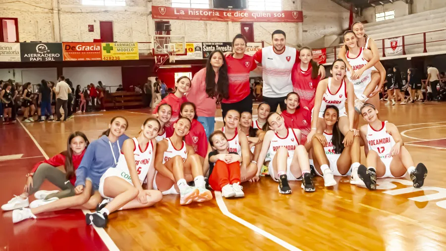 Básquet: las chicas de Rocamora irán por la corona en la Liga Federal U13